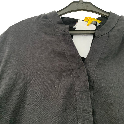 ZARA Black Long-sleeved Tunic