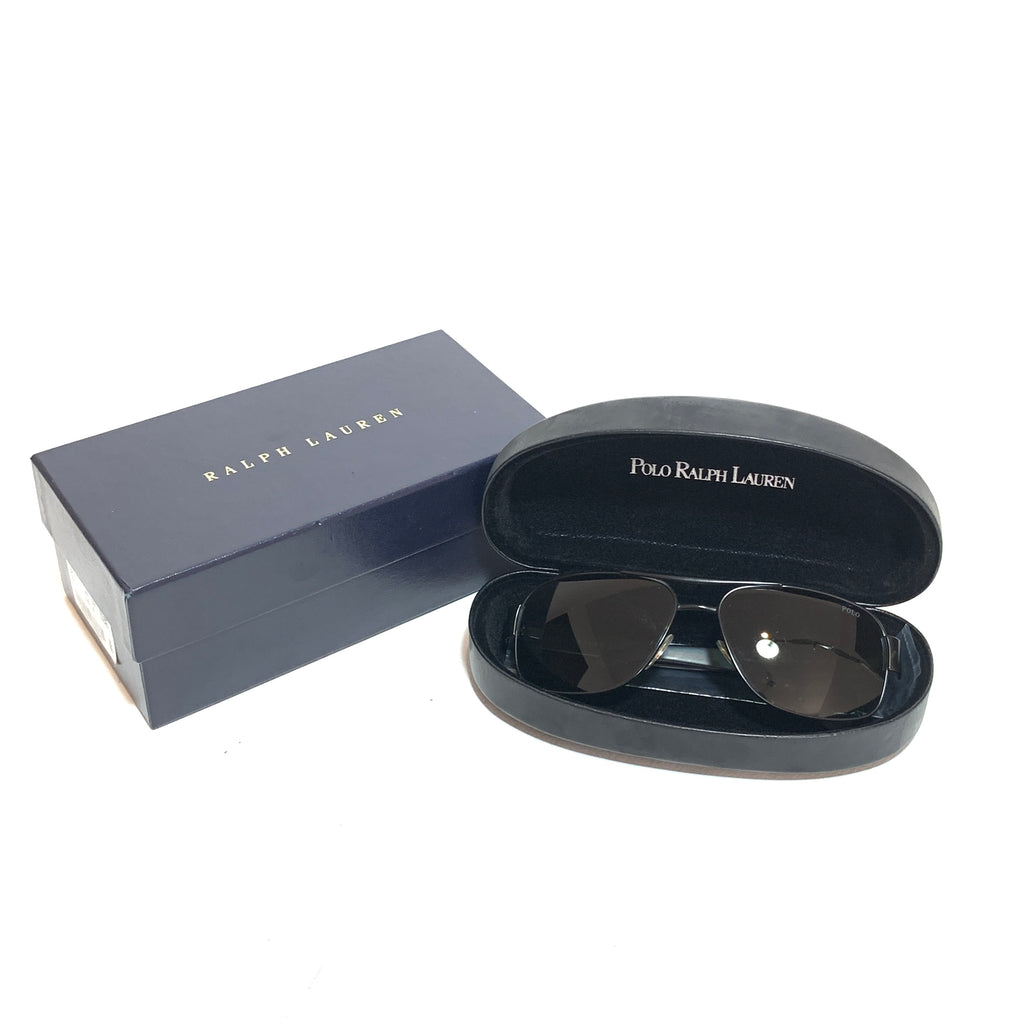 POLO Ralph Lauren PH3080 Black Unisex Sunglasses | Like New |