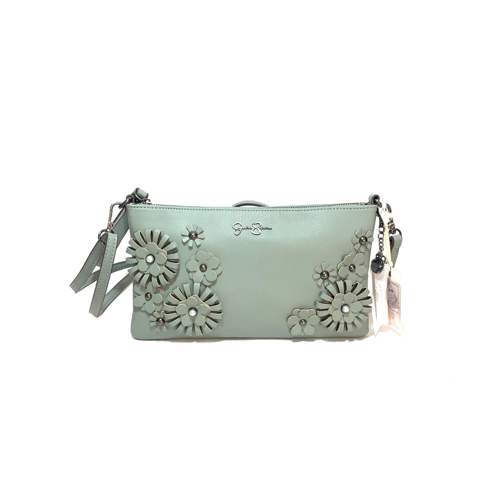 Jessica Simpson 'Natalia' Sage Cross Body Bag | Brand New |