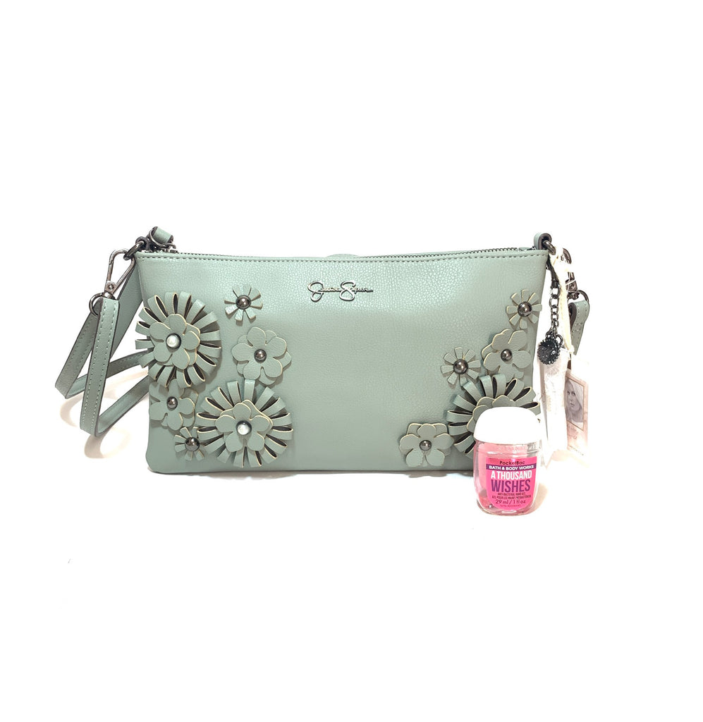 Jessica Simpson 'Natalia' Sage Cross Body Bag | Brand New |