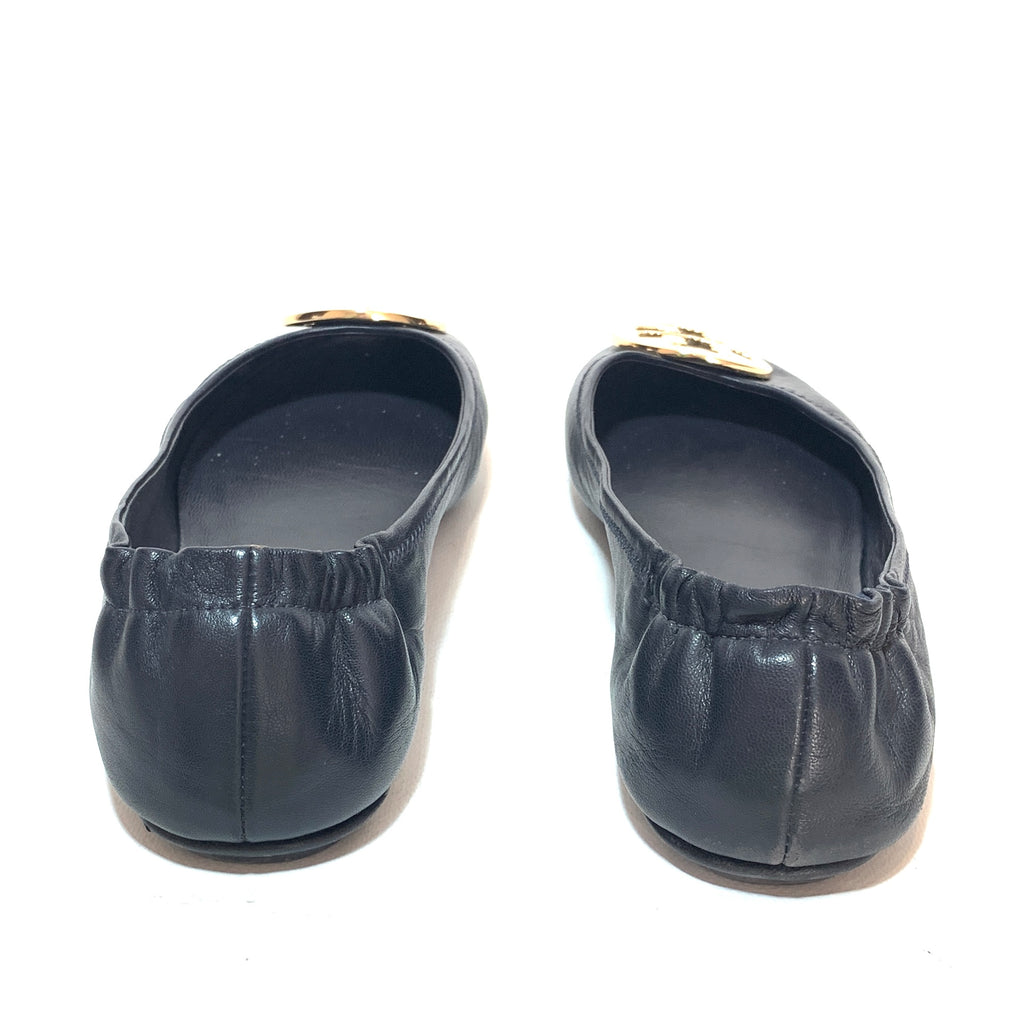 Tory Burch Navy 'REVA' Ballet Flats | Pre Loved |
