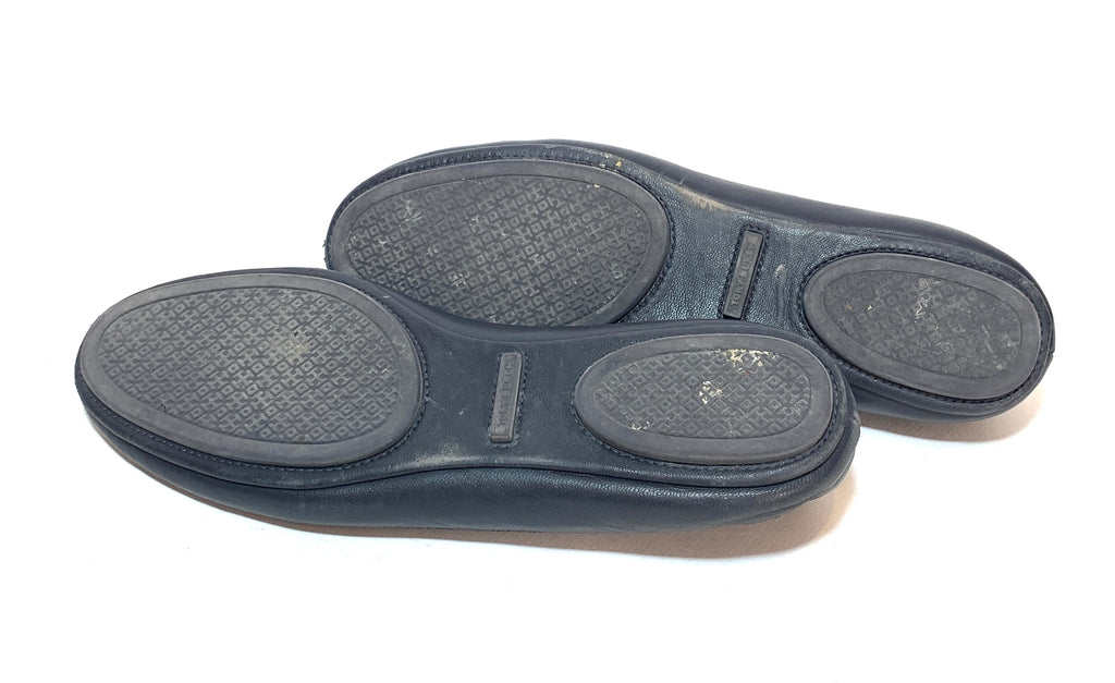 Tory Burch Navy 'REVA' Ballet Flats | Pre Loved |