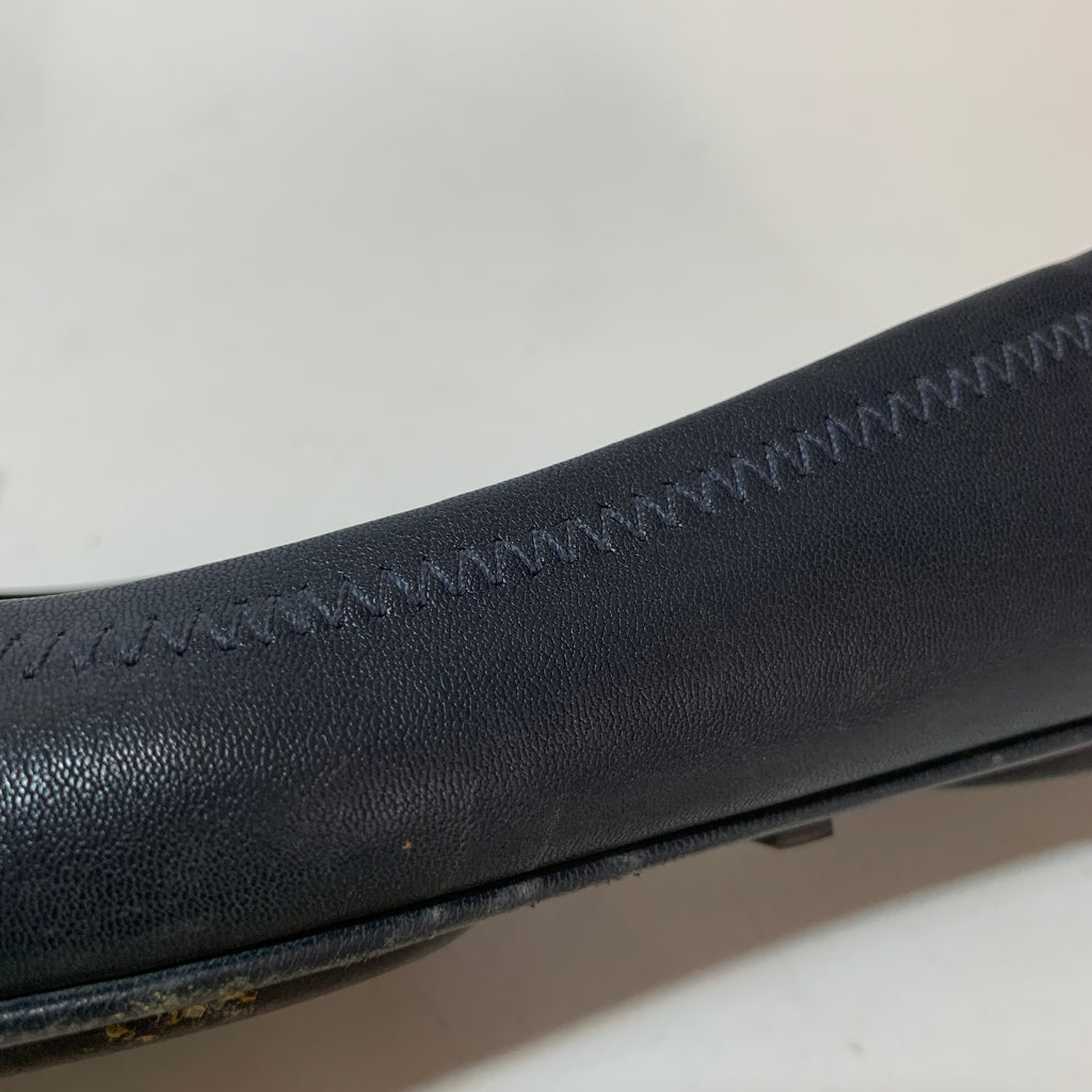 Tory Burch Navy 'REVA' Ballet Flats | Pre Loved |