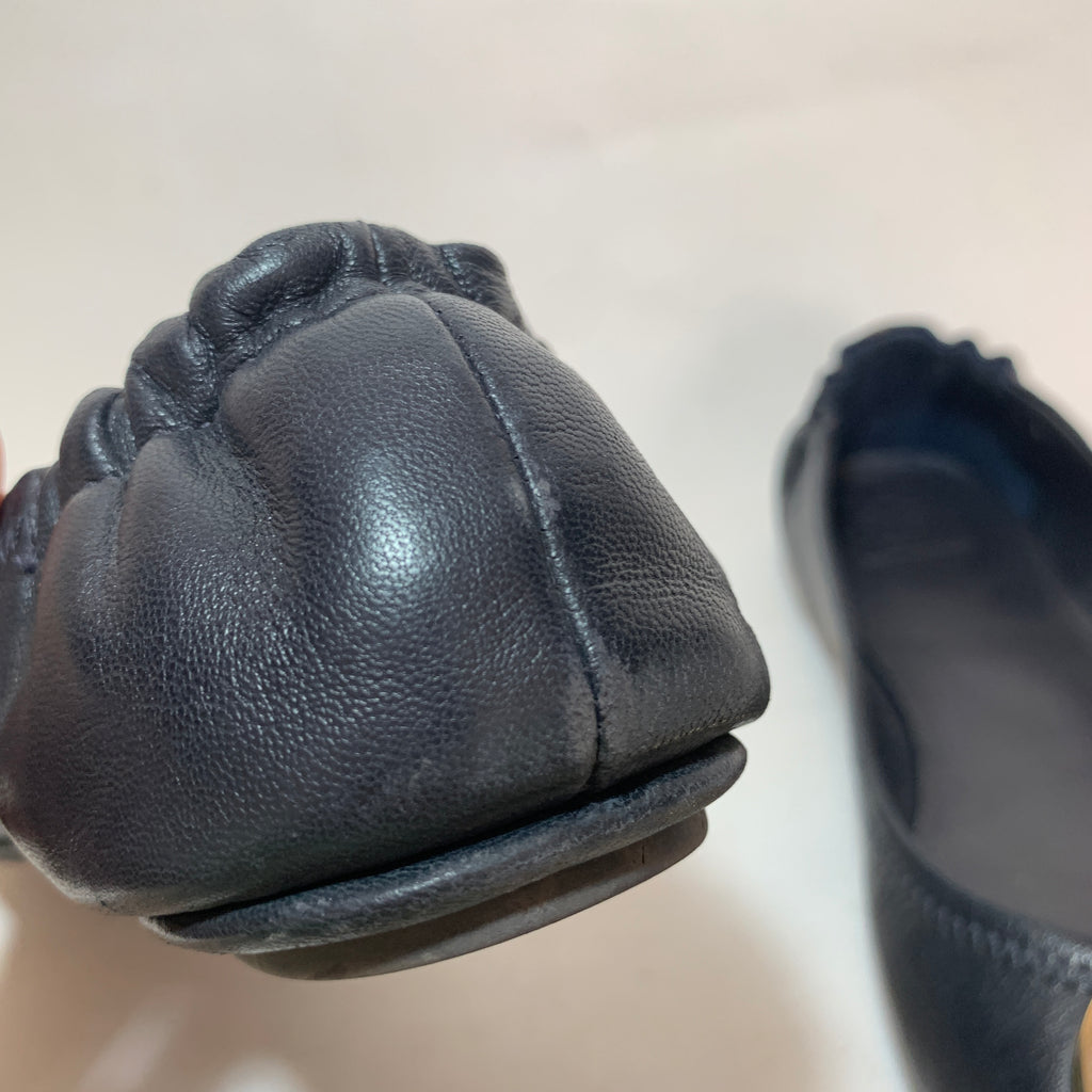Tory Burch Navy 'REVA' Ballet Flats | Pre Loved |