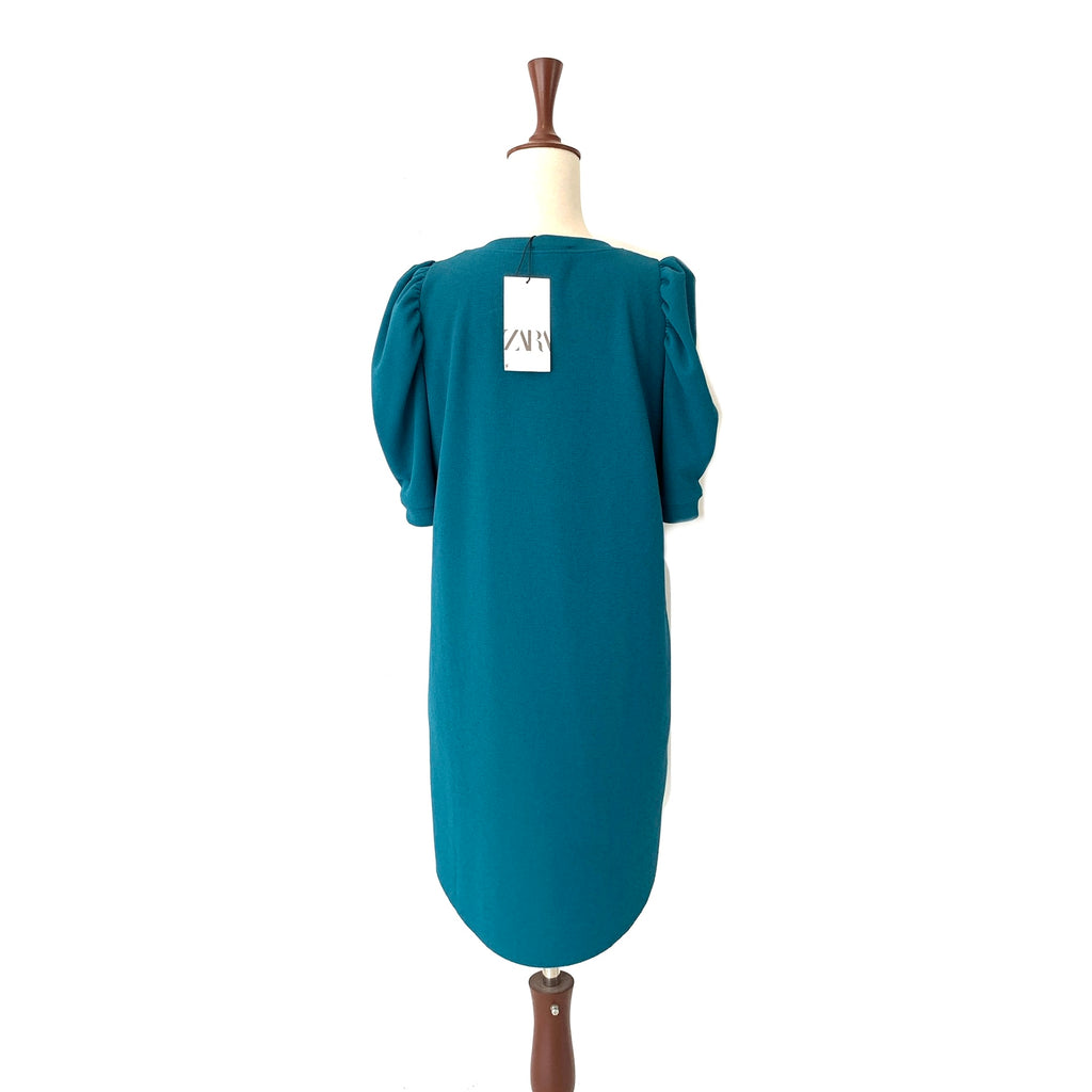 ZARA Teal Knee Length Dress | Brand New |