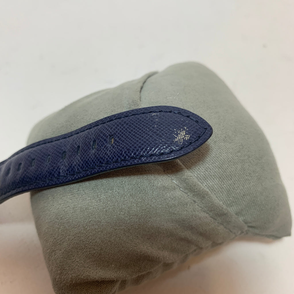 Michael Kors MK2280 'Parker' Blue Leather Strap Watch | Pre Loved |