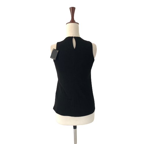 Massimo Dutti Black Sleeveless Top | Brand New |