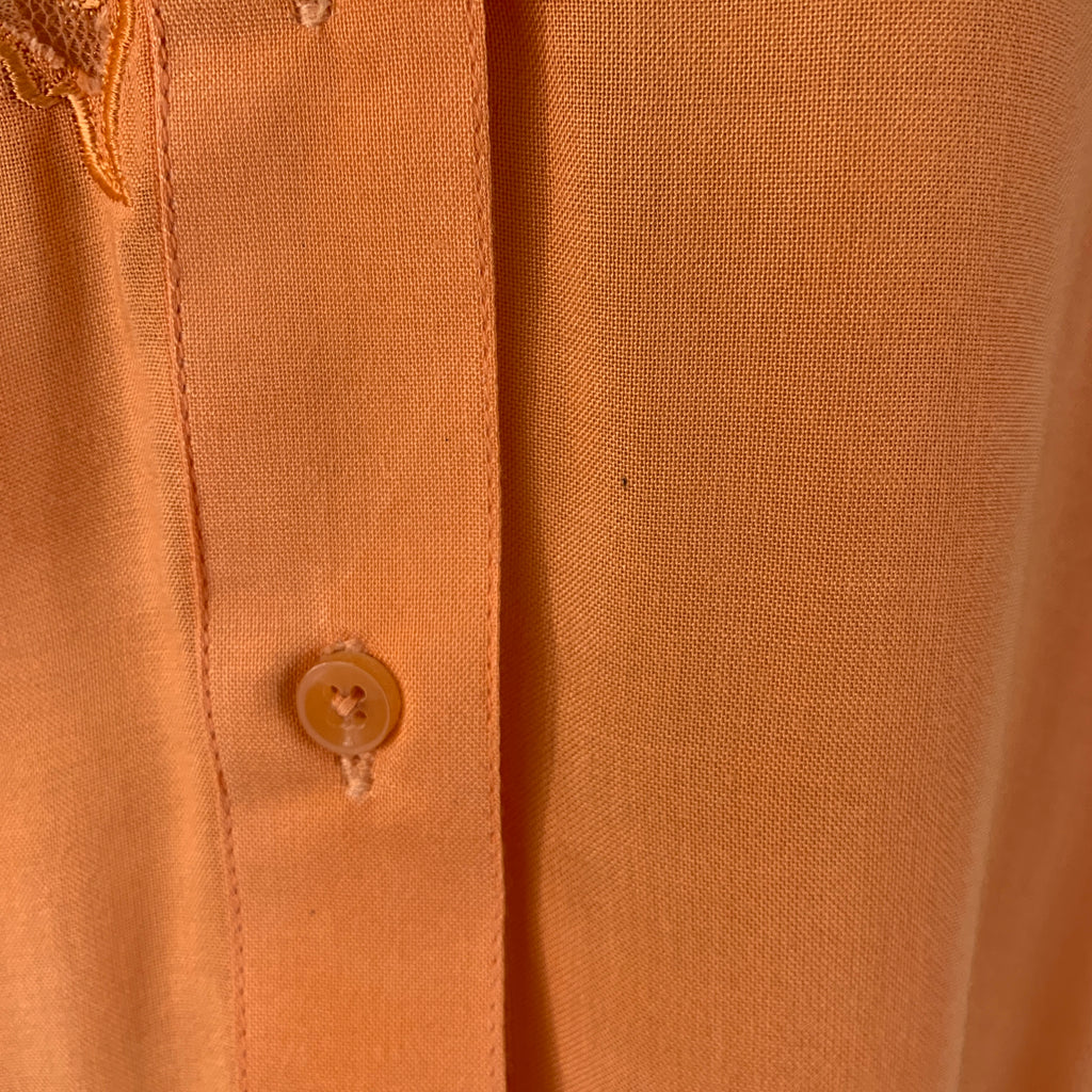 Shamsha Hashwani Orange Lace Applique Kameez | Gently Used |