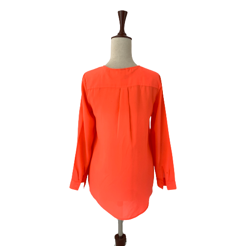 H&M Neon Orange Top | Pre Loved |