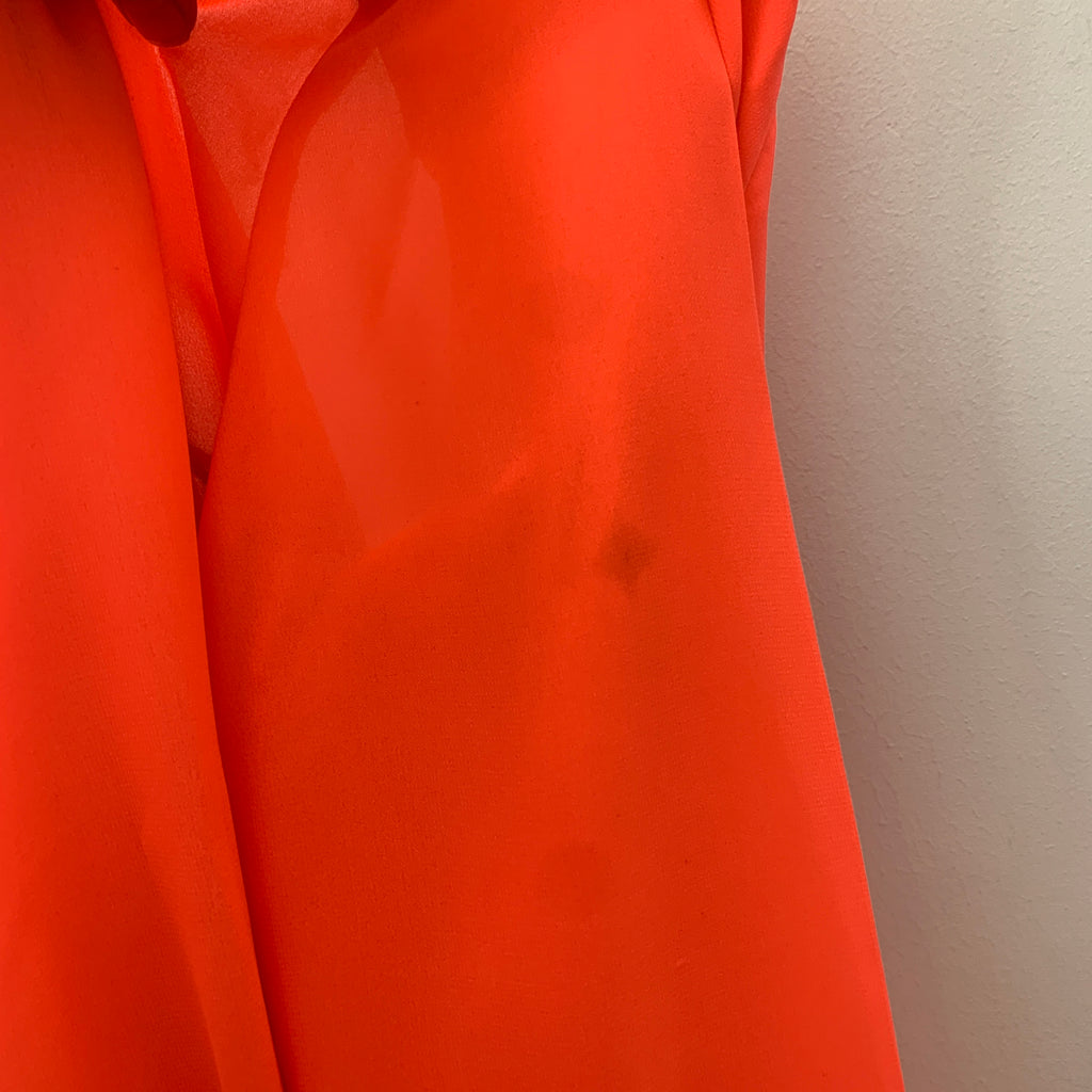 H&M Neon Orange Top | Pre Loved |
