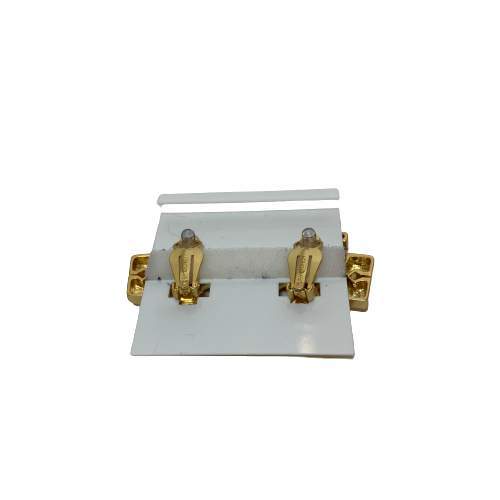 Tory Burch Gold Large Logo Stud Earrings | Brand New |