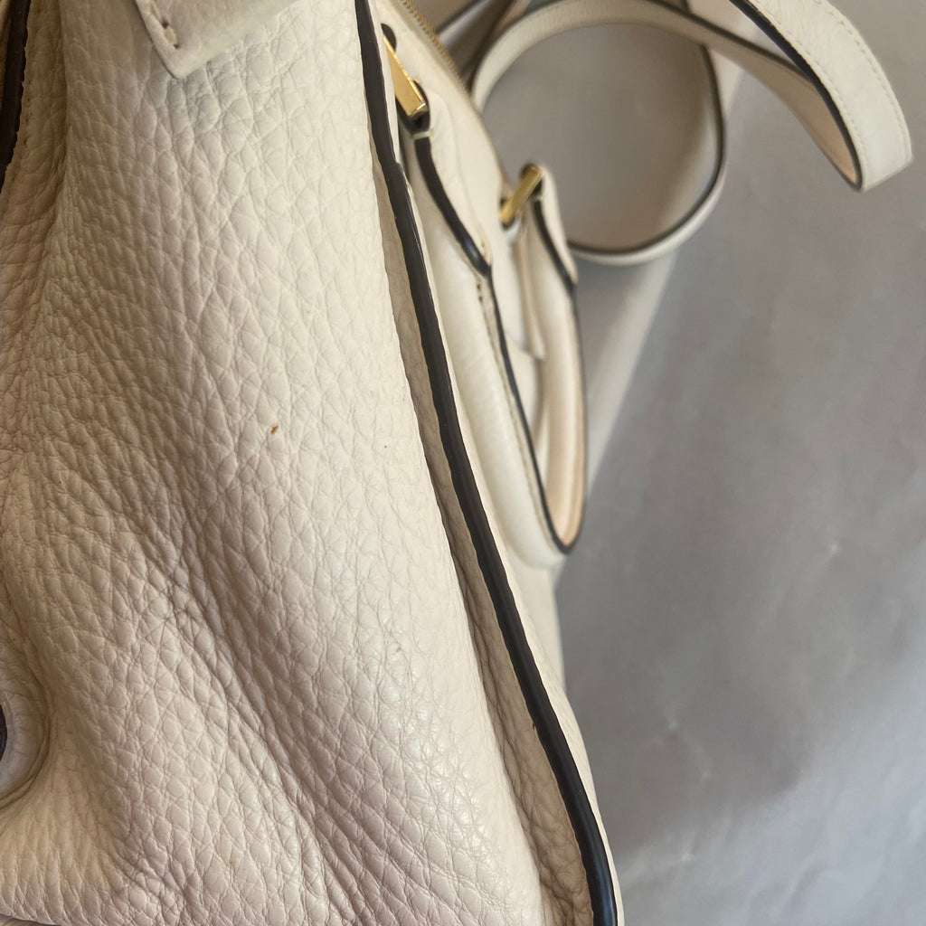 Michael Kors Cream 'Hudson' Leather Tote | Pre Loved |