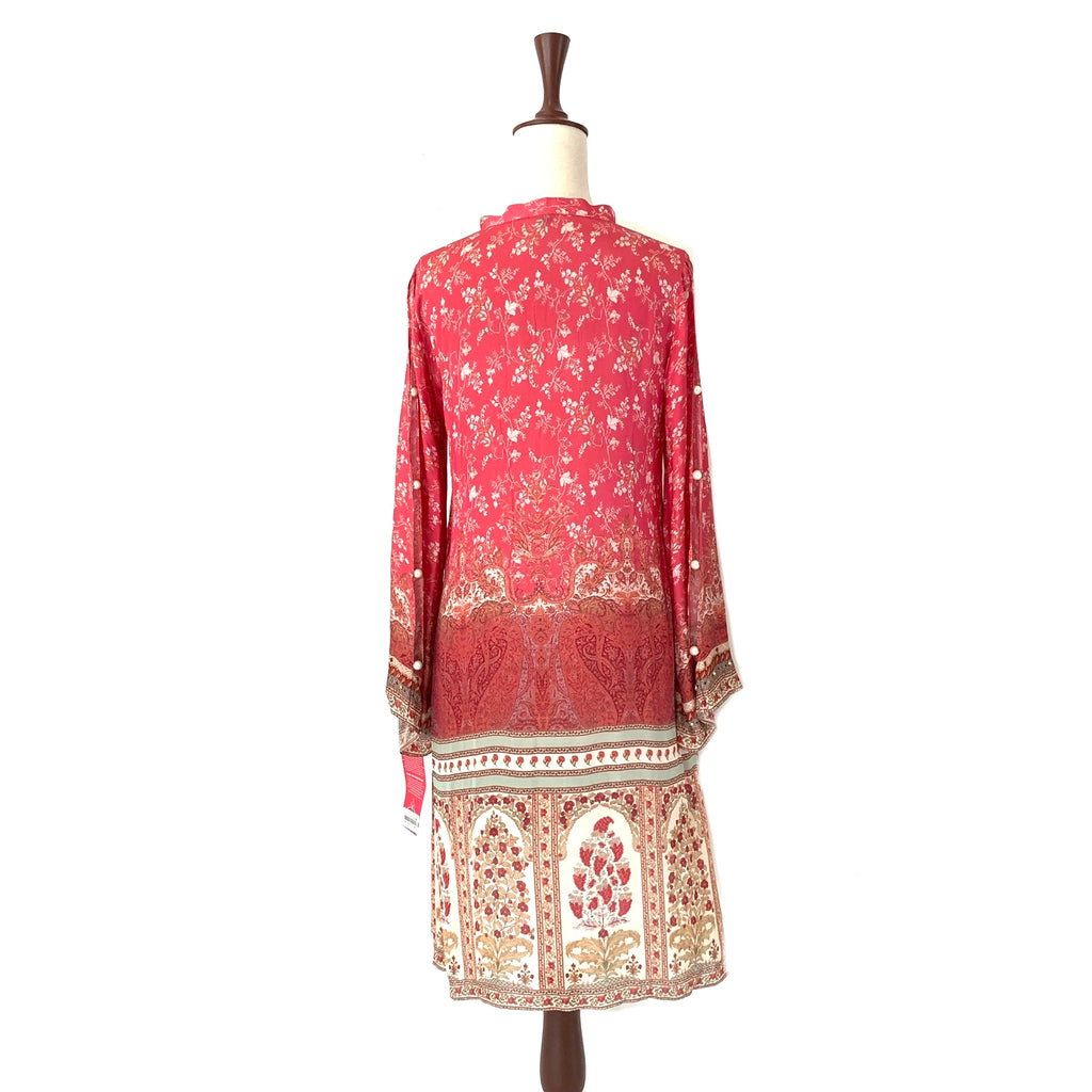 Philosophy by Deepak Perwani Pink Silk Kameez | Brand New |