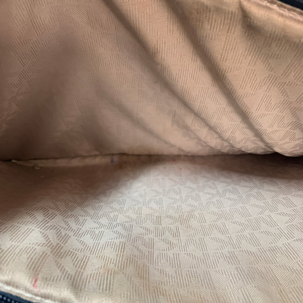 Michael Kors Navy Leather Jet Set Tote | Pre Loved |