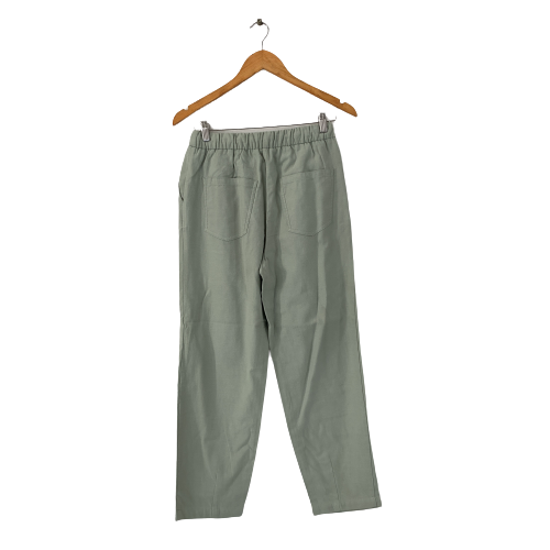 Mango Mint Green Cotton Pants | Pre Loved |