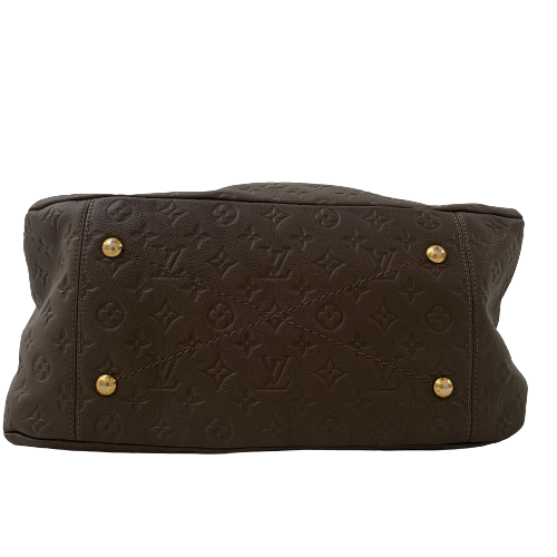 Louis Vuitton Artsy MM Grey Empreinte Leather Shoulder Bag | Gently Used |