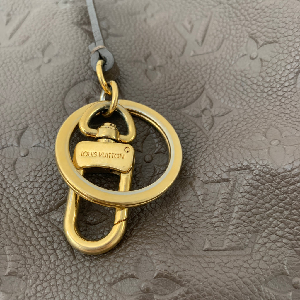 Louis Vuitton Artsy MM Grey Empreinte Leather Shoulder Bag | Gently Used |