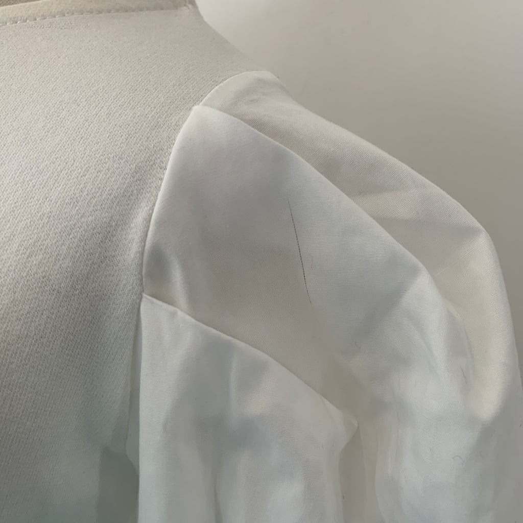 Mango Ivory Puff Sleeves Top | Brand New |