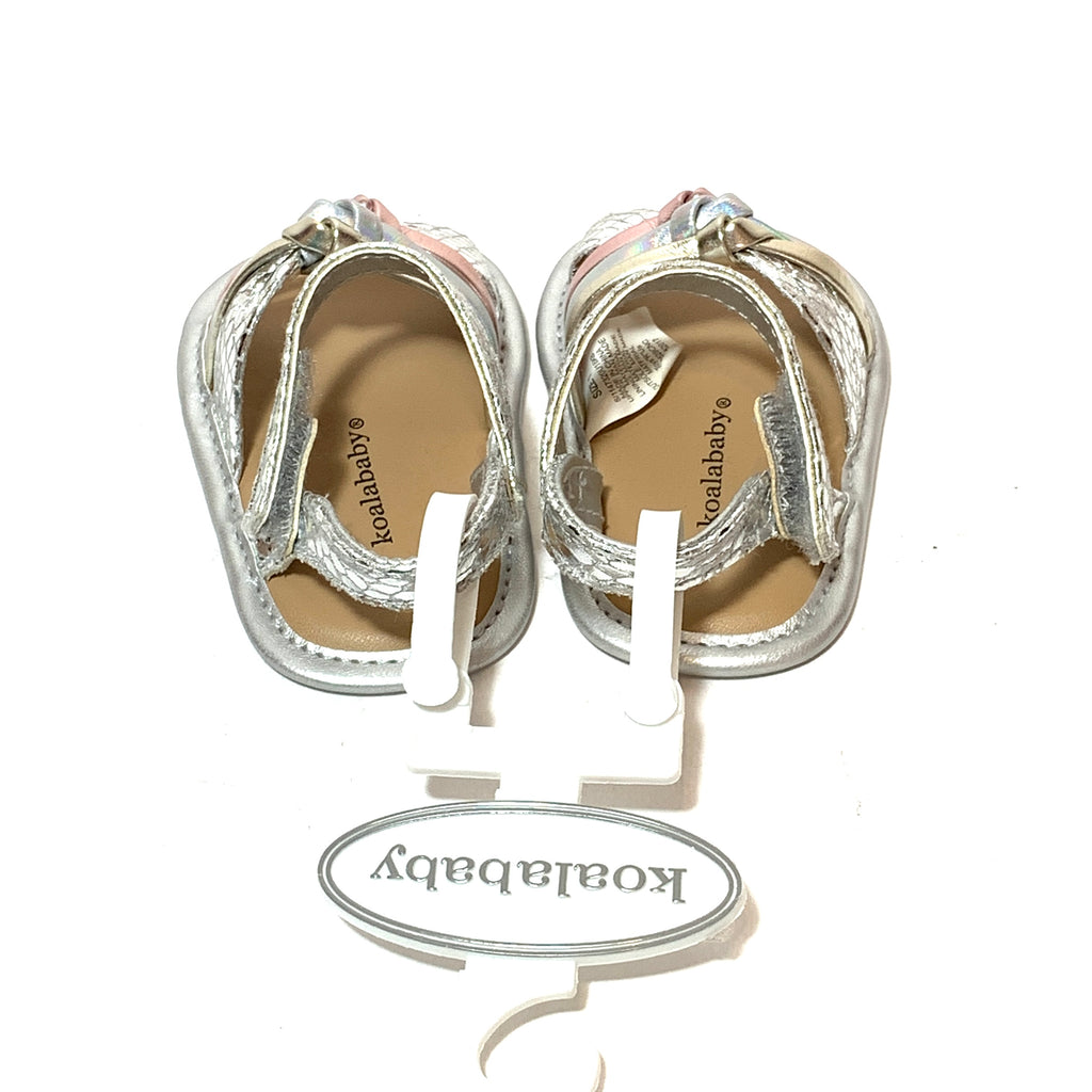 Koala Baby Silver Baby Sandals | Brand New |