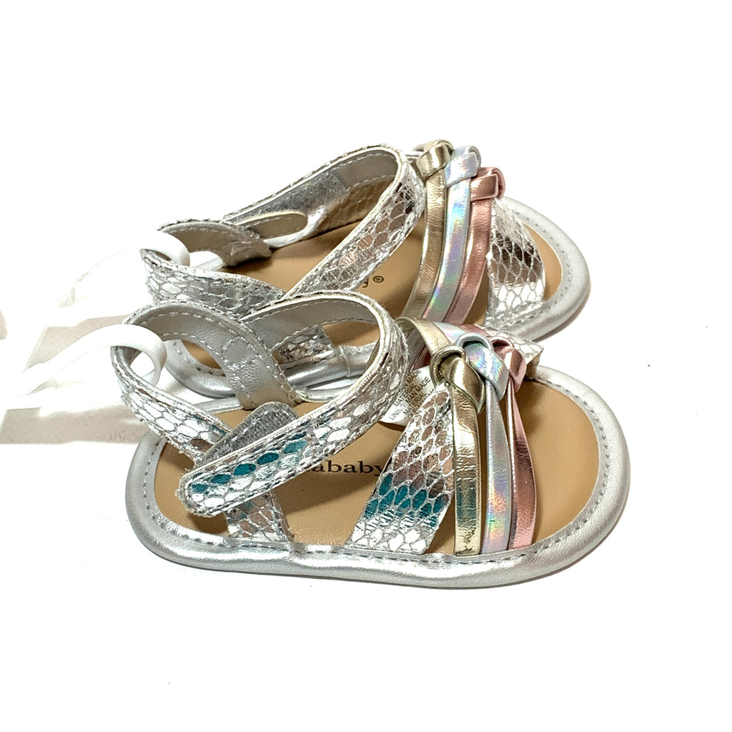 Koala Baby Silver Baby Sandals | Brand New |