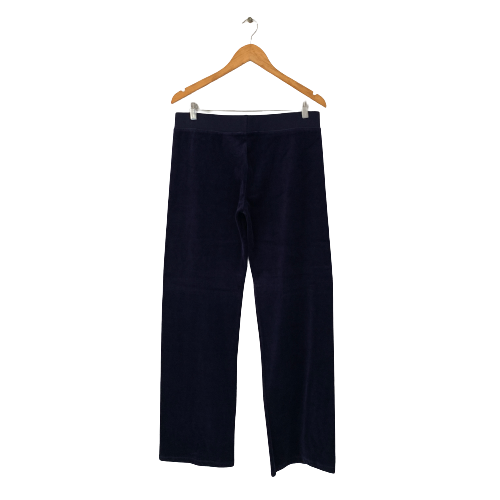 Marks & Spencer Navy Velour Pants | Brand New |