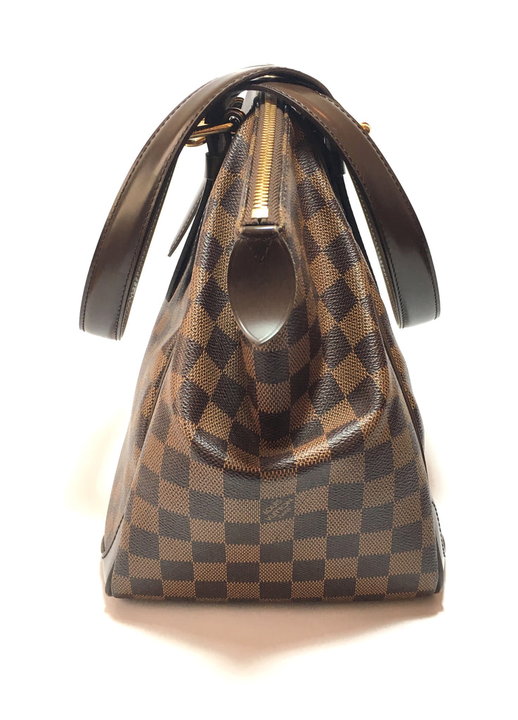 Louis Vuitton Brown Damier Ebene Canvas Verona MM Shoulder Bag | Pre Loved |