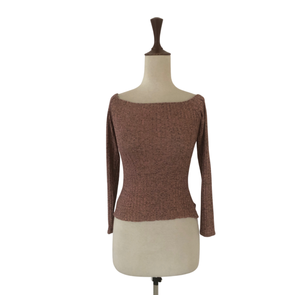 Pretty Little Thing Pink Metallic Top | Gently Used |