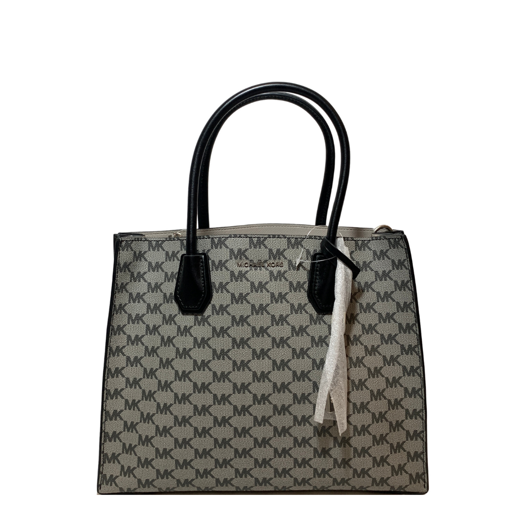 Michael Kors Black & Grey 'Mercer' Convertible Tote | Brand New |
