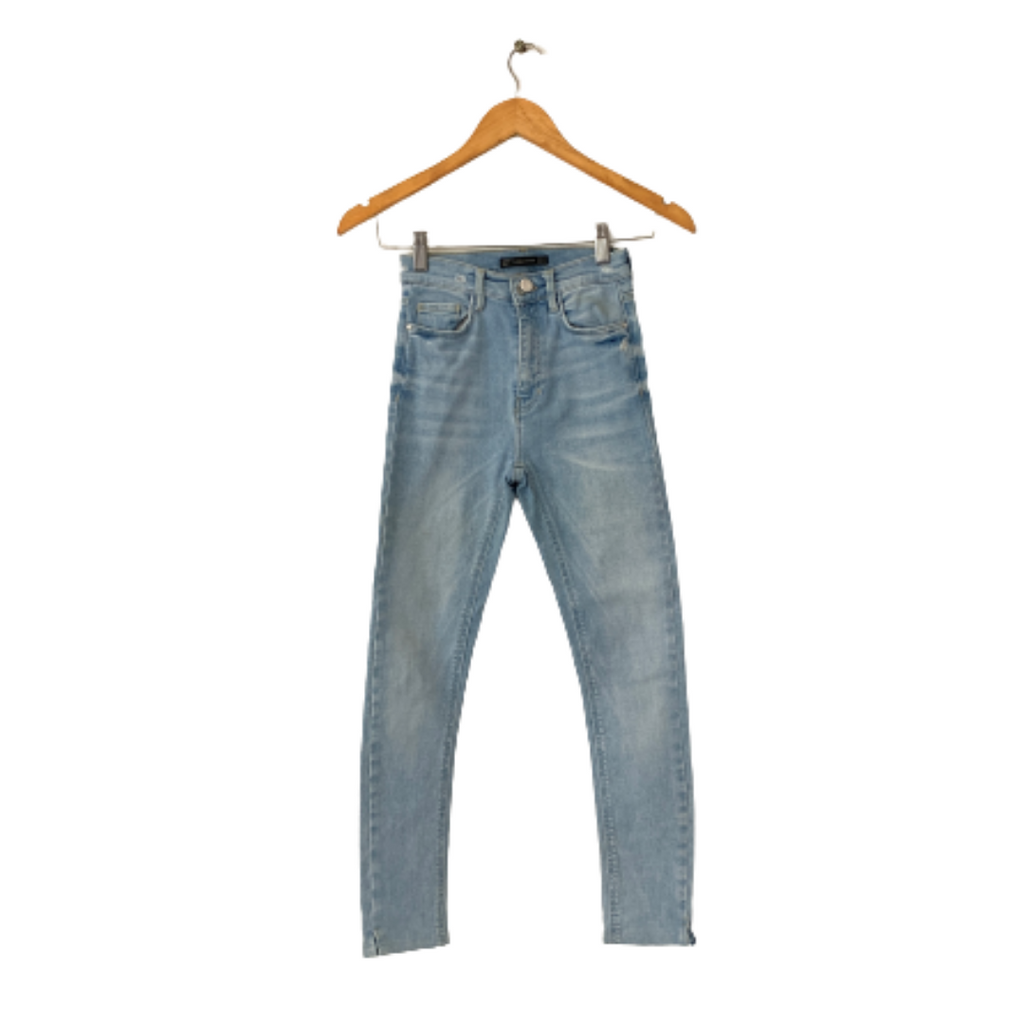 ZARA Light Blue Denim Jeans | Pre Loved |
