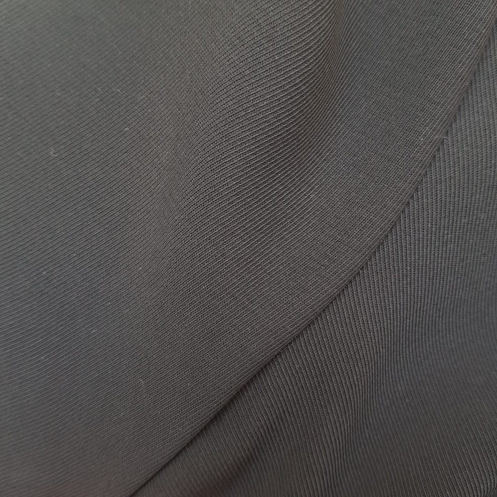 ZARA Black Zip Top with Silk Necktie | Gently Used |