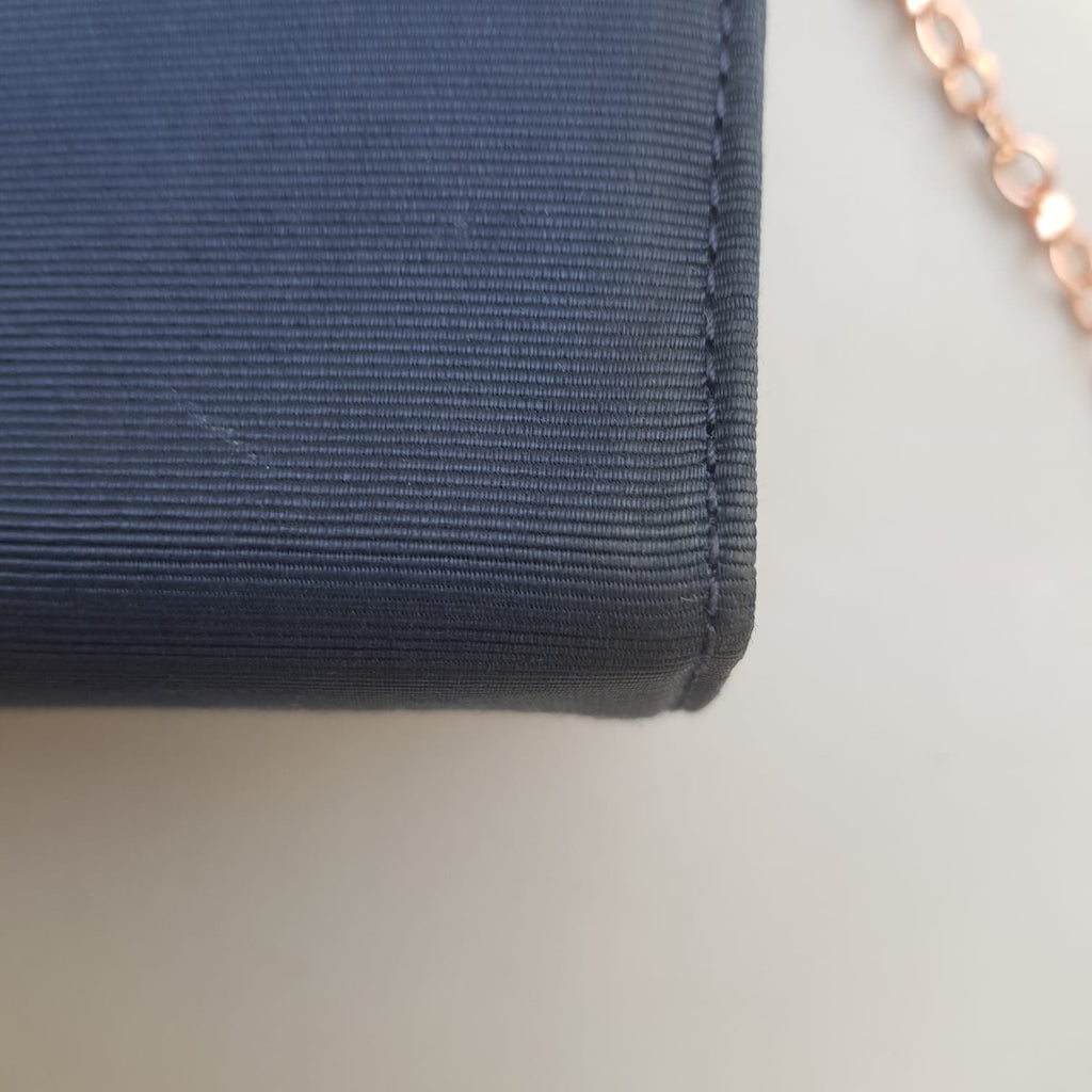 Ted Baker Navy Printed Canvas Small Crossbody Bag | Pre Loved |