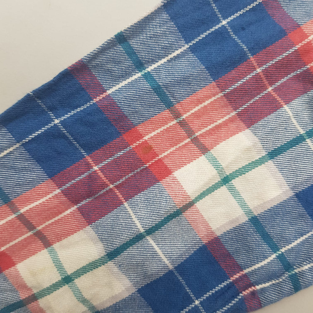 Heather Checked Off-shoulder Top | Gently Used |