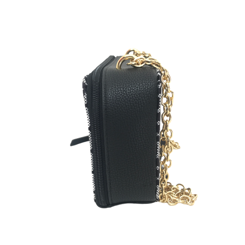 Tommy Hilfiger Black Monogram Camera Bag | Brand New |