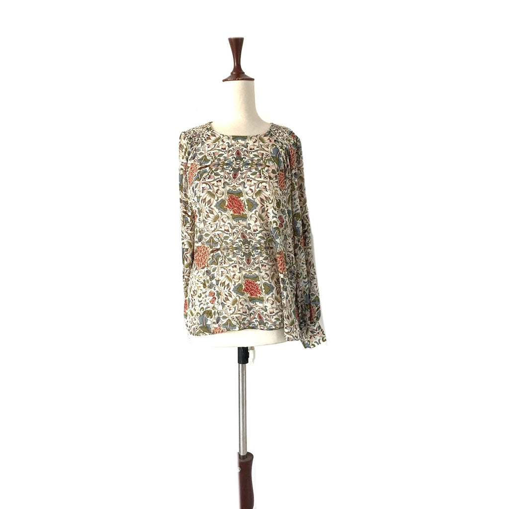 Mango Floral Chiffon Printed Top | Brand New |