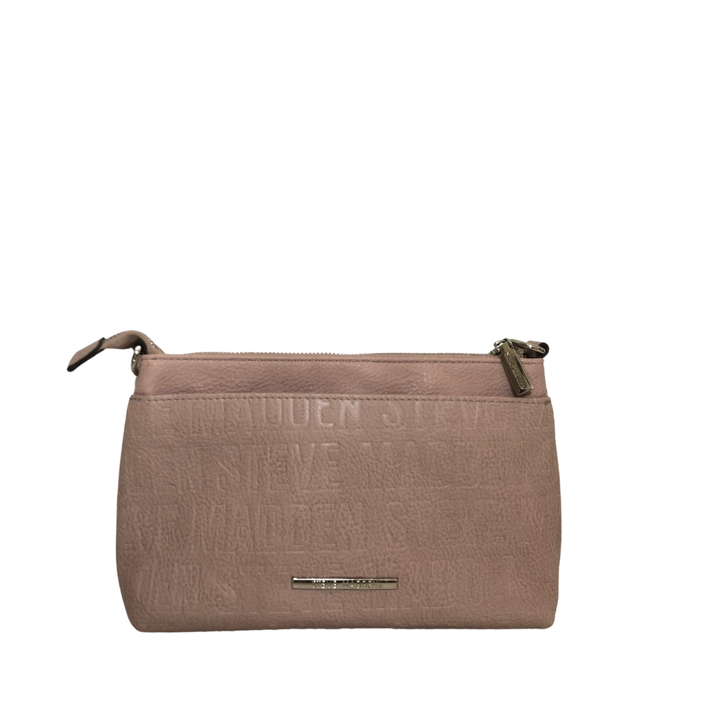 Steve Madden Light Pink Monogram Crossbody Bag | Pre Loved |