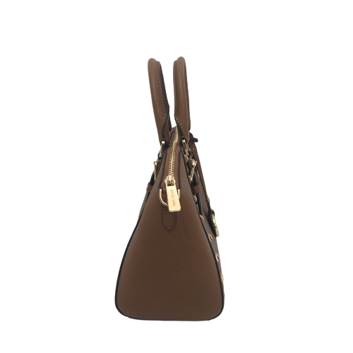 Michael Kors 'CIARA' Studded Tan Leather Tote | Gently Used |