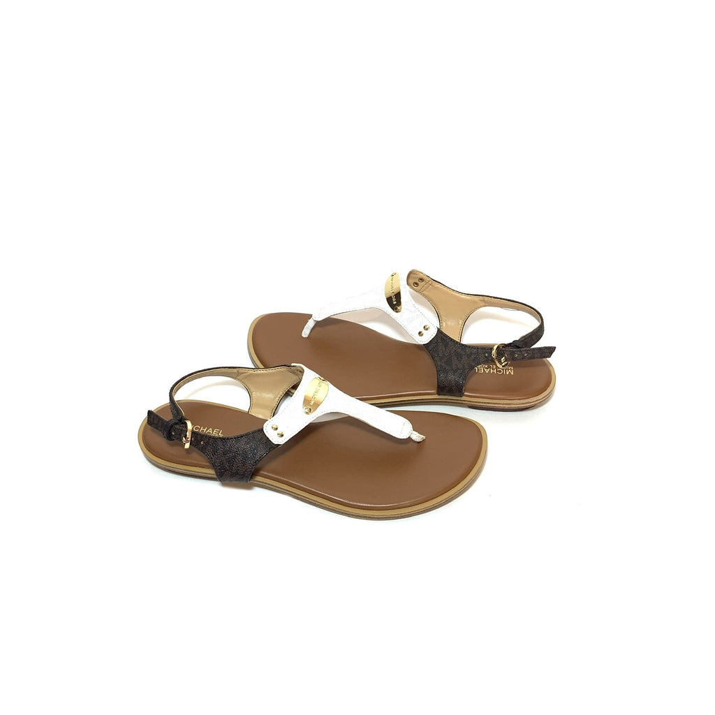 Michael Kors Monogram Thong Sandals | Like New |