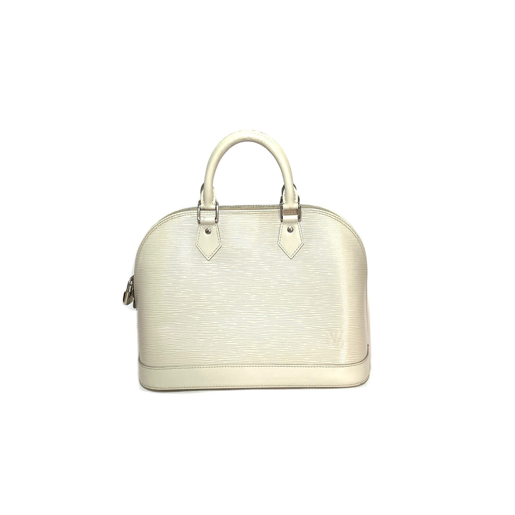 Louis Vuitton Ivory ALMA EPI Leather Tote | Pre Loved |
