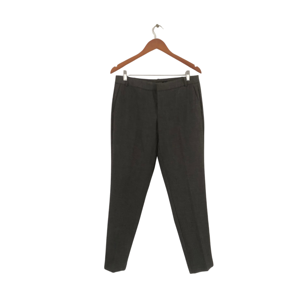 ZARA Grey and Black Straight Leg Pants | Gently Used |
