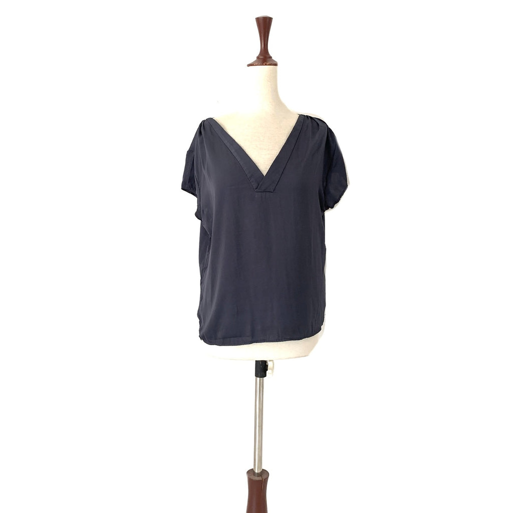 H&M Grey Satin Top | Gently Used |