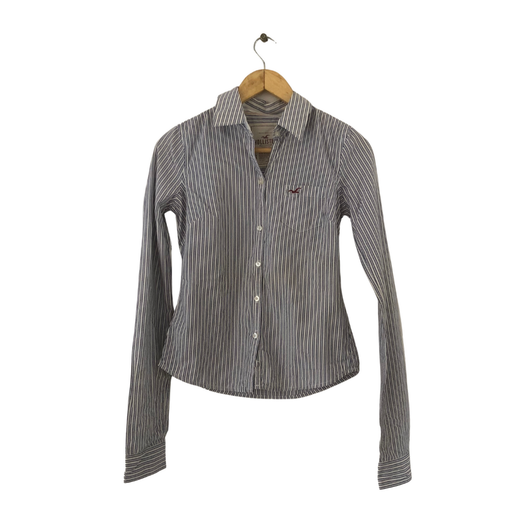 Hollister Striped Collared Shirt | Gently Used |