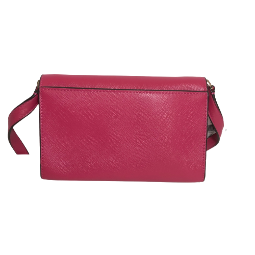 Kate Spade Hot Pink Leather Crossbody Bag | Brand New |