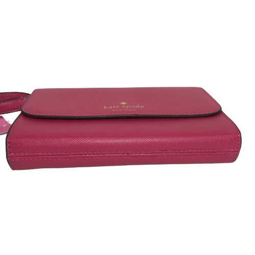 Kate Spade Hot Pink Leather Crossbody Bag | Brand New |