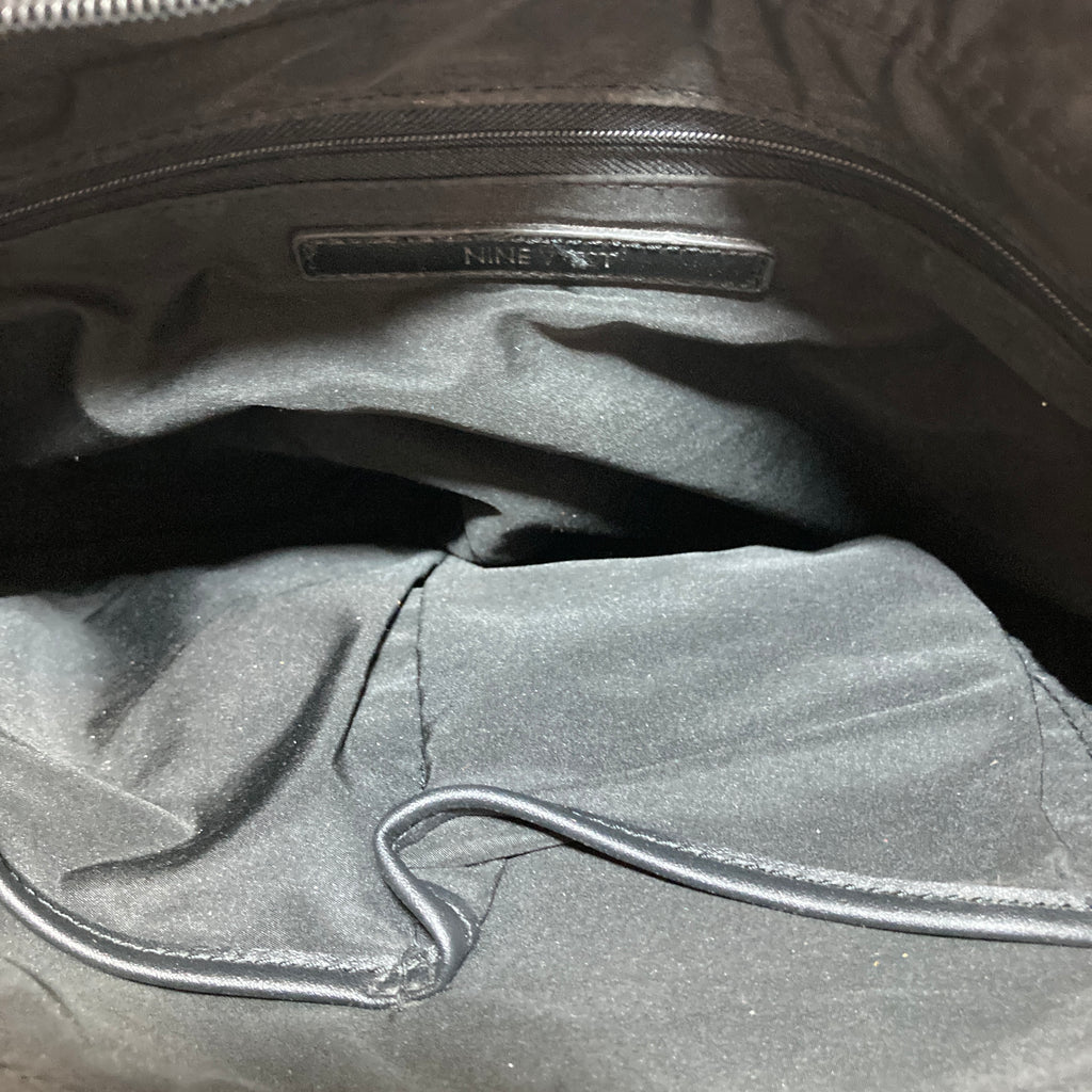 Nine West Black Quilted Shoulder Bag | Pre Loved |