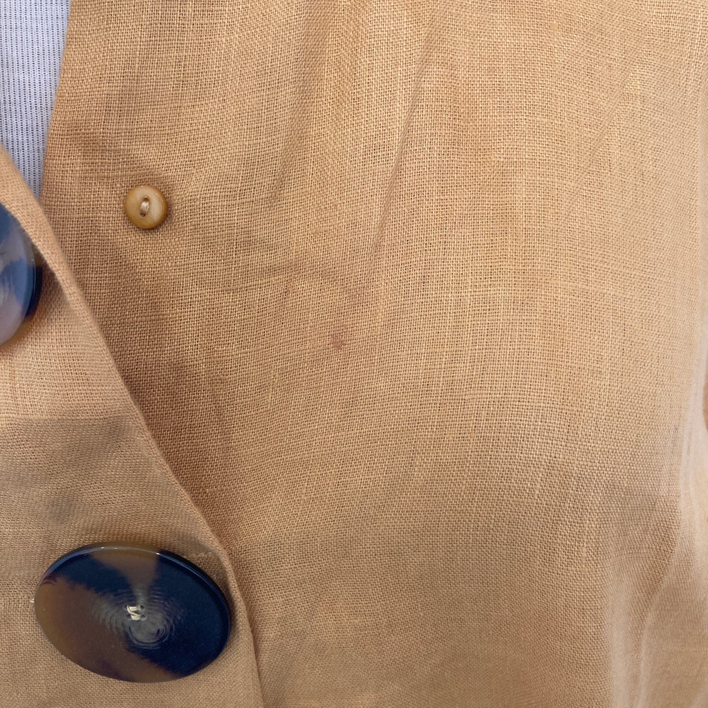 Zara Mustard Linen Tunic | Pre Loved |