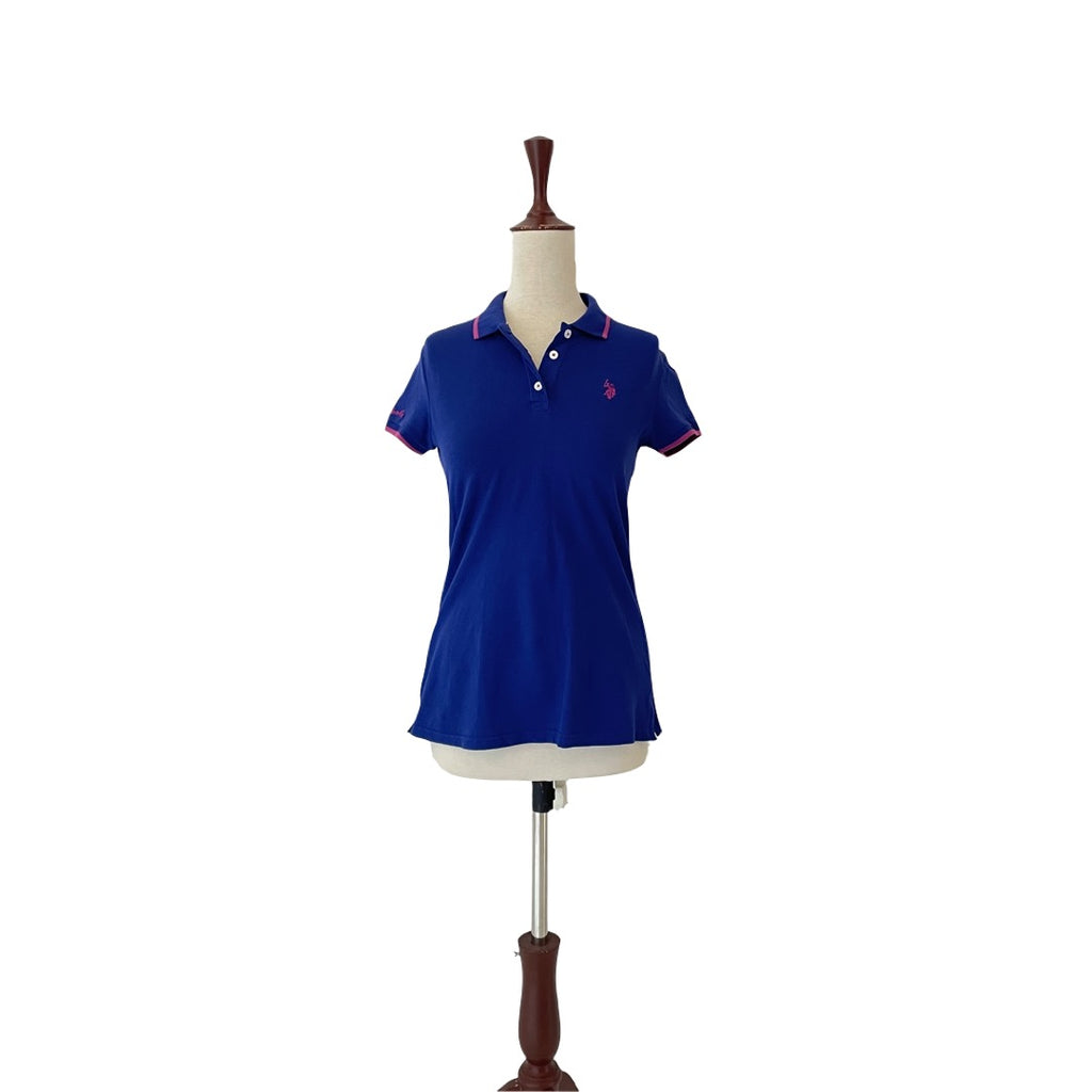 U.S Polo Association Purple Polo Shirt | Gently Used |