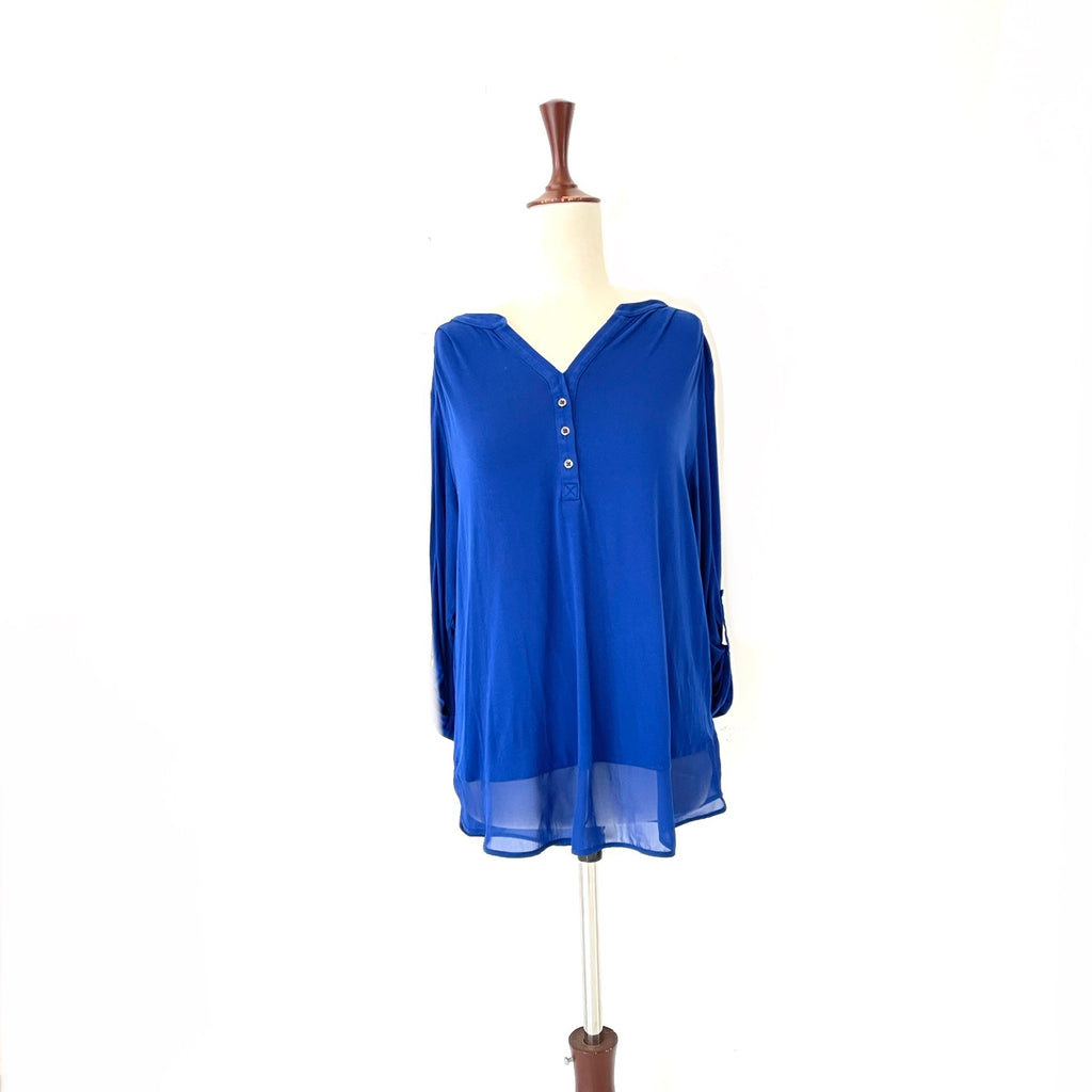 M&S collection blue top | Gently Used |