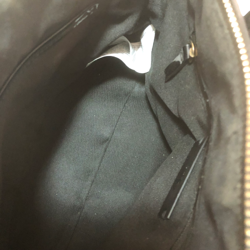 Mango Black Patent Leatherette Satchel | Gently Used |