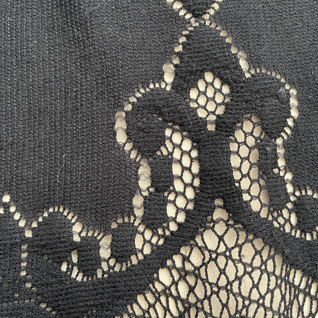 M&S collection black lace tunic | Pre Loved |