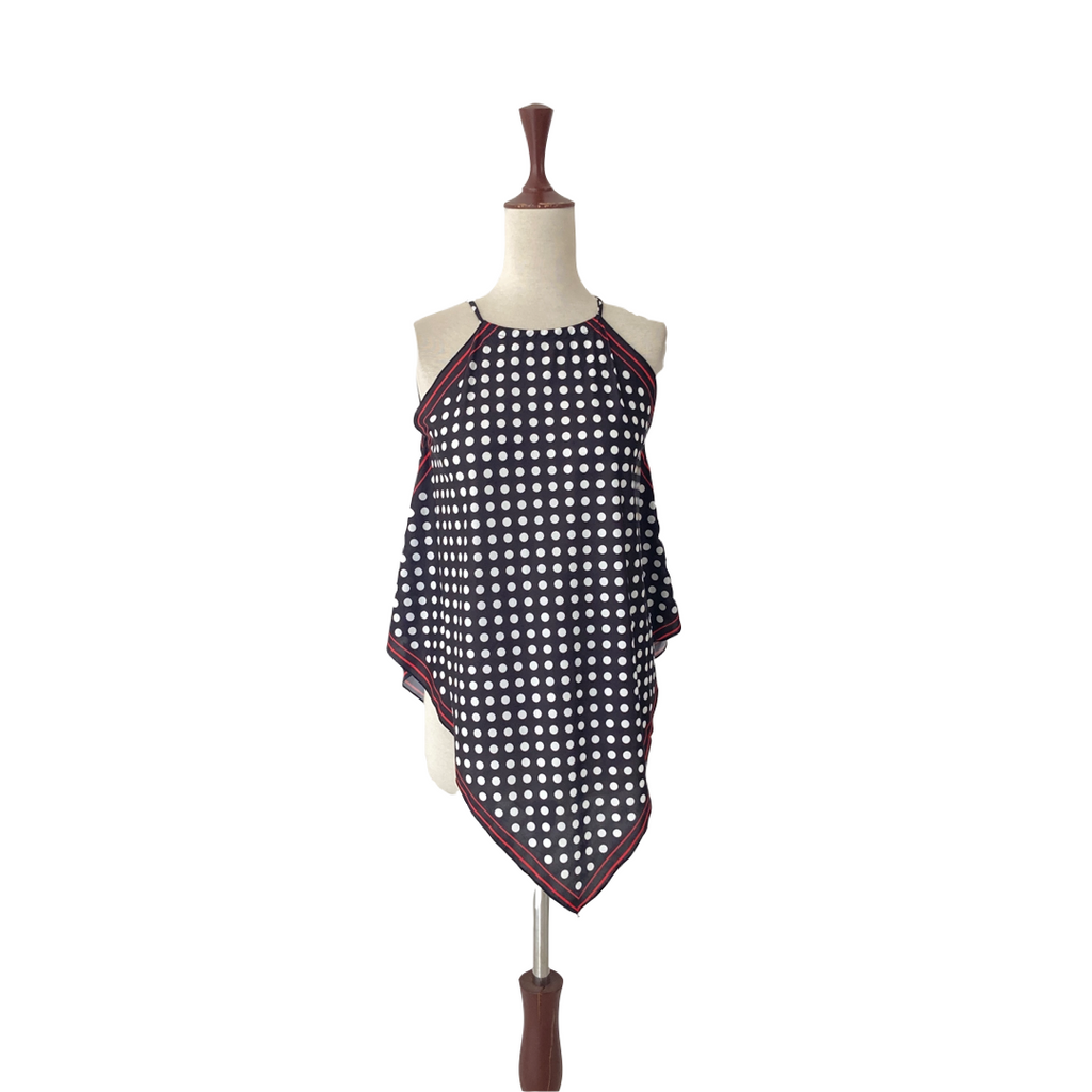 ZARA Polka Dot Halter Poncho Top | Gently Used |